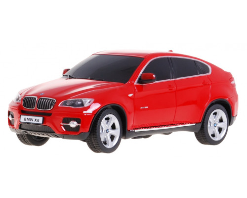 BMW X6 червоний RASTAR модель 1:24 Позашляховик на дистанційному керуванні + пульт