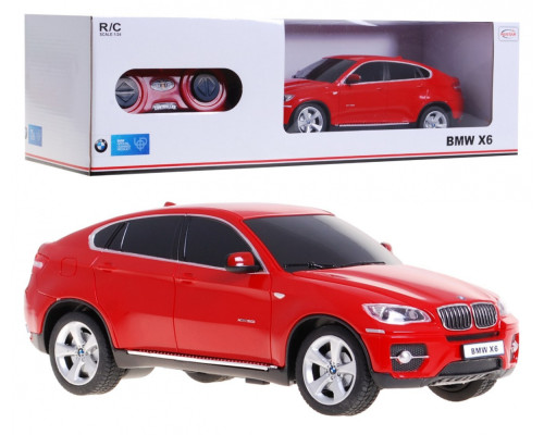 BMW X6 червоний RASTAR модель 1:24 Позашляховик на дистанційному керуванні + пульт