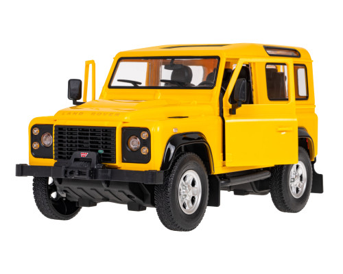 Land Rover Defender жовтий RASTAR модель 1:14 Пульт авто + Пульт 2,4 ГГц + Двері відкриваються вручну