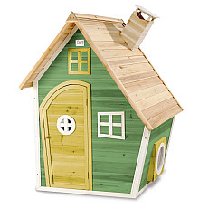 Будиночок дерев'яний EXIT Fantasia 128 х 108 х 171 см - зелений