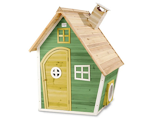 Будиночок дерев'яний EXIT Fantasia 128 х 108 х 171 см - зелений