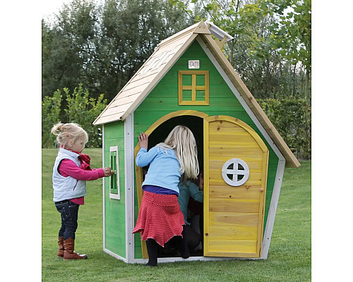 Будиночок дерев'яний EXIT Fantasia 128 х 108 х 171 см - зелений