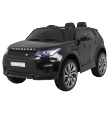 Land Rover Discovery для дітей Black + Пульт + 5 точкові ремені безпеки + Регулювання сидіння + EVA + MP3 LED