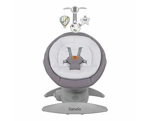 Крісло-гойдалка Lionelo MELL GREY STONE
