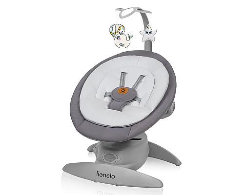 Крісло-гойдалка Lionelo MELL GREY STONE