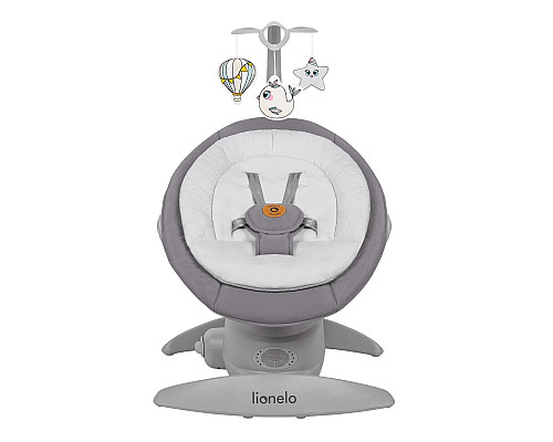 Крісло-гойдалка Lionelo MELL GREY STONE