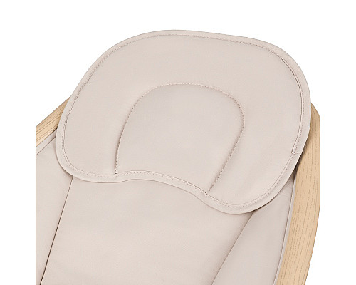 Крісло-гойдалка Lionelo OLIVIA BEIGE NATURAL 66 x 68 x 54-64 см - бежева