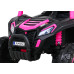 Баггі UTV 2000M Racing Battery Car Pink + MP3 Звуки Світло + Пульт дистанційного керування + Вільний старт