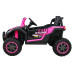 Баггі UTV 2000M Racing Battery Car Pink + MP3 Звуки Світло + Пульт дистанційного керування + Вільний старт