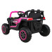 Баггі UTV 2000M Racing Battery Car Pink + MP3 Звуки Світло + Пульт дистанційного керування + Вільний старт