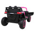 Баггі UTV 2000M Racing Battery Car Pink + MP3 Звуки Світло + Пульт дистанційного керування + Вільний старт