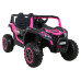 Баггі UTV 2000M Racing Battery Car Pink + MP3 Звуки Світло + Пульт дистанційного керування + Вільний старт