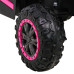 Баггі UTV 2000M Racing Battery Car Pink + MP3 Звуки Світло + Пульт дистанційного керування + Вільний старт