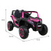 Баггі UTV 2000M Racing Battery Car Pink + MP3 Звуки Світло + Пульт дистанційного керування + Вільний старт