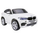 BMW X6M XXL для 2 дітей Білий + Пульт + Екошкіра + Сидіння + Free Start + MP3 USB + LED