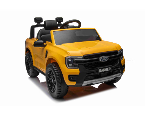 Дитяча акумуляторна машинка Ford Ranger LIFT Жовта