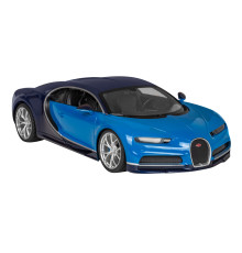 Bugatti Chiron blue RASTAR модель 1:14 Автомобіль на дистанційному керуванні + світлодіодні фари + пульт 2,4 ГГц