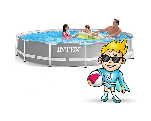 Басейн каркасний 10в1 Intex  DM-26716, 366 x 99 см