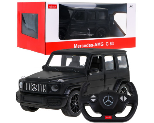 Авто на дистанційному керуванні + пульт 2,4 ГГц Mercedes-AMG G63 black RASTAR модель 1:14