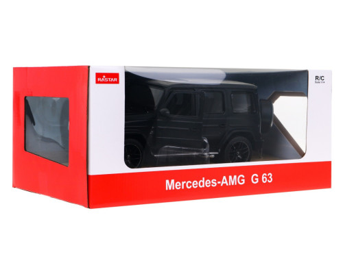 Авто на дистанційному керуванні + пульт 2,4 ГГц Mercedes-AMG G63 black RASTAR модель 1:14