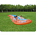 Водна гірка 2-місна Bestway 52328, 488 см - помаранчево-блакитна