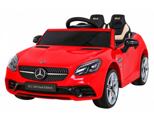 Mercedes Benz SLC300 Автомобіль на акумуляторі для дітей Червоний + Звуки MP3 Світло + Пульт + Free Start