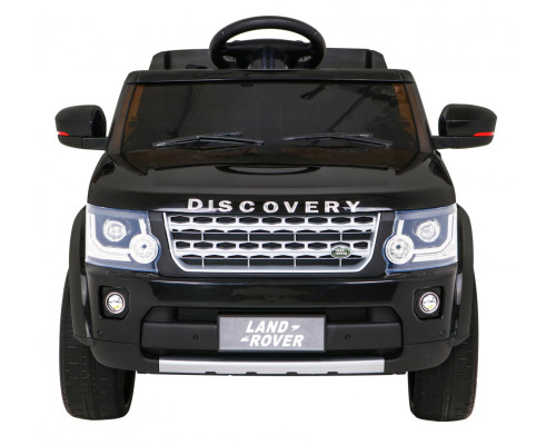 Дитяча акумуляторна машинка Land Rover Discovery Чорна