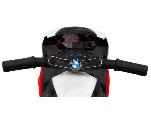 Акумуляторний мотоцикл BMW S1000 RR Mini дитячий Червоний + 3 колеса + Звук + LED Акумуляторний мотоцикл BMW S1000 RR Mini дитячий Червоний + 3 колеса + Звук + LED