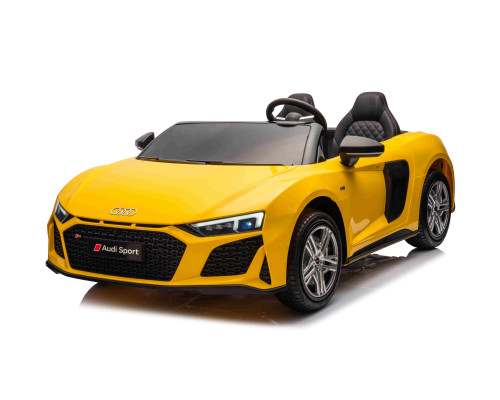 Дитяча акумуляторна машинка Audi Spyder R8 LIFT STRONG Жовта