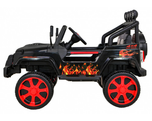 Позашляховик Raptor Drifter Flames + Пульт дистанційного керування + Привід 4x4 + Коробка для зберігання + Безкоштовний старт + MP3 LED