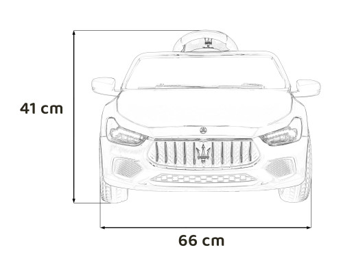 Дитячий акумуляторний автомобіль Maserati Ghibli