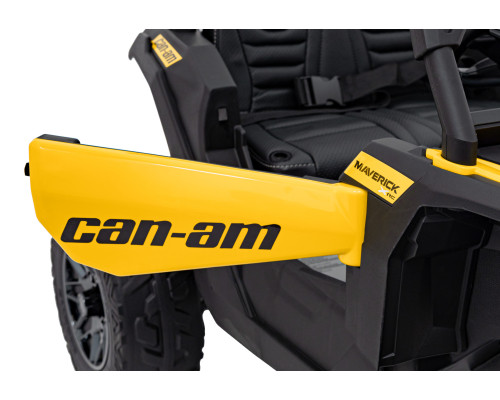 Жовтий квадроцикл CAN-AM Maverick