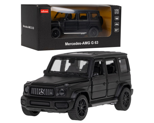 Металевий кузов + Відкриваються вручну елементи Mercedes-AMG G 63 black RASTAR модель 1:32