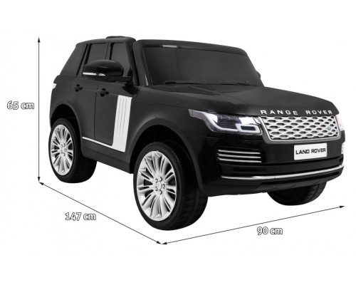 Range Rover HSE 2-місний автомобіль для дітей Black + Пульт + Аудіо панель + LED