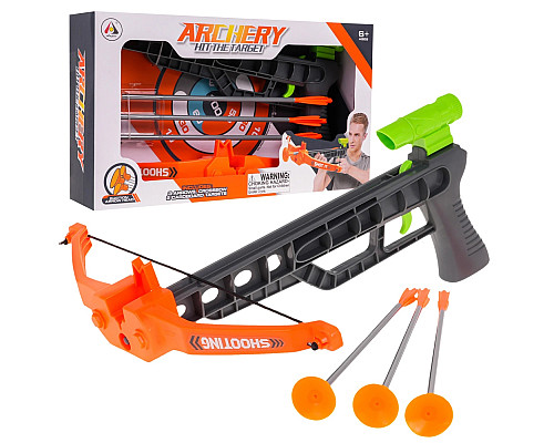Арбалет зі щитом для дітей 6+ Ramiz 36 x 37,5 x 16,5 см