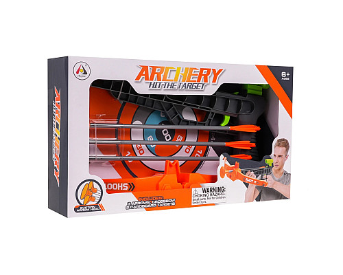 Арбалет зі щитом для дітей 6+ Ramiz 36 x 37,5 x 16,5 см