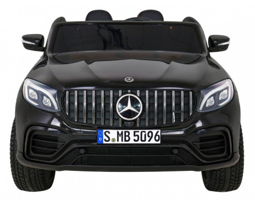 Машинка Mercedes GLC 63S дитяча Black + 4x4 привід + MP4 + LED + Екошкіра + Free Start + EVA