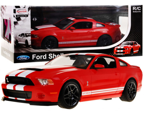 Авто на дистанційному керуванні Ford Shelby Mustang GT500 red RASTAR модель 1:14  + пульт