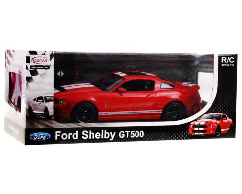 Авто на дистанційному керуванні Ford Shelby Mustang GT500 red RASTAR модель 1:14  + пульт