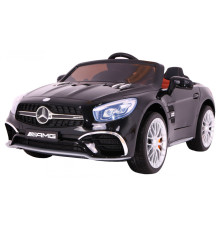 Mercedes AMG SL65 для дітей Black + Пульт + Багажник + Регулювання сидіння + MP3 LED + Free Start