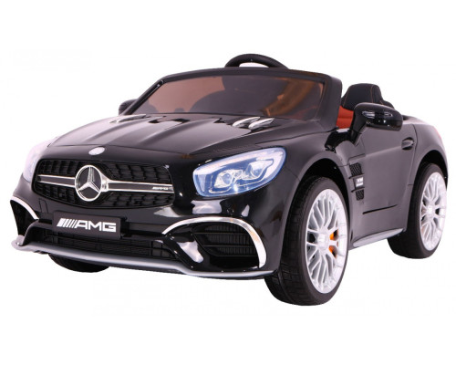 Mercedes AMG SL65 для дітей Black + Пульт + Багажник + Регулювання сидіння + MP3 LED + Free Start