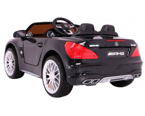 Mercedes AMG SL65 для дітей Black + Пульт + Багажник + Регулювання сидіння + MP3 LED + Free Start