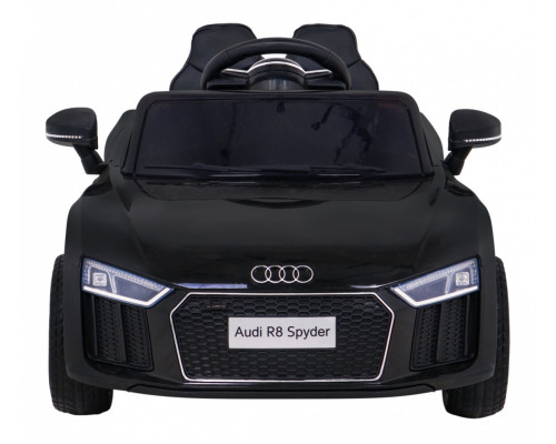 Audi R8 на акумуляторі для дітей Black + Пульт + EVA + Free Start + MP3 LED