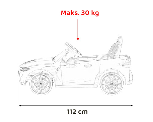 Жовтий автомобіль BMW M4