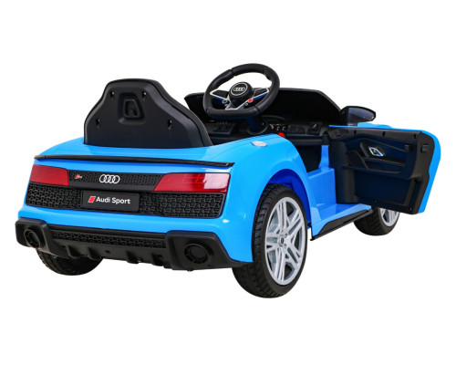 Автомобіль Audi R8 LIFT на акумуляторі Синій + Пульт + Колеса EVA + MP3 + LED