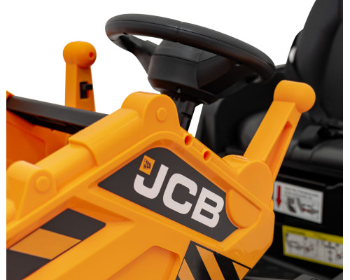 Дитячий акумуляторний трактор JCB Excavator Жовтий