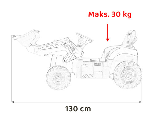 Трактор JCB Excavator Yellow