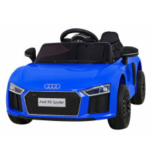 Audi R8 на акумуляторі для дітей Blue + Пульт + EVA + Free Start + MP3 LED