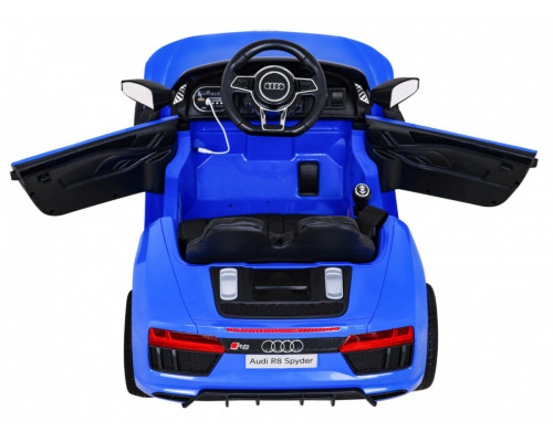 Audi R8 на акумуляторі для дітей Blue + Пульт + EVA + Free Start + MP3 LED