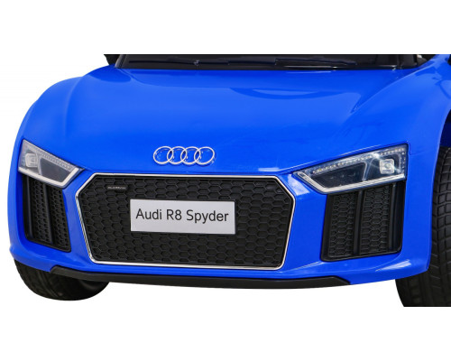 Audi R8 на акумуляторі для дітей Blue + Пульт + EVA + Free Start + MP3 LED